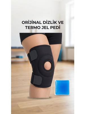 Techora Sale Destekli Diz Korsesi Çapraz Bağ ve Menisküs Ağrısı Için Spor Dizlik