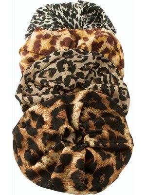 Techora Sale Leopar Desenli Simit Toka 13 cm