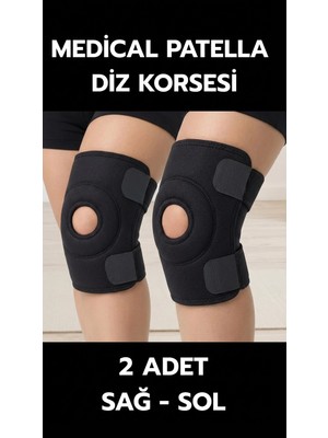 Techora Sale Dizlik Çiftli Patella Destekli Sporcu Çapraz Bantlı Menisküs Ağrısı Için