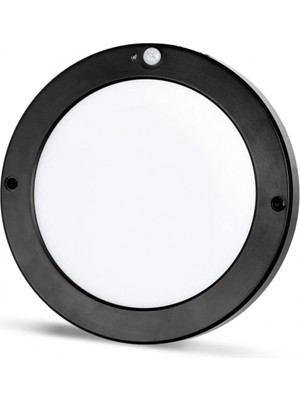 Techora Sale 1 Adet Noas YL14 1810 S Sıva Üstü 20W Siyah Kasa Sensörlü LED Armatür 6400K Beyaz Işık