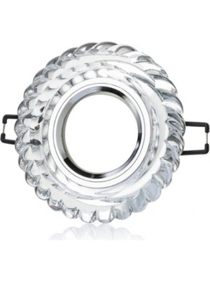 Techora Sale 1 Adet Cata Ct 6600 Gardenya LED Efektli Dekoratif Cam Spot Kasası GU10 Duy 3200K Gün Işığı