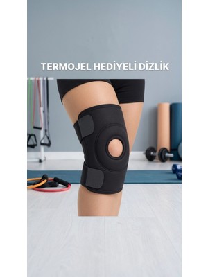 Techora Sale Sporcu Destekli Diz Korsesi Çapraz Bağ Ağrısı ve Menisküs Için
