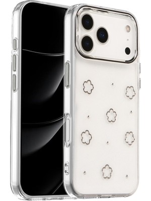 Fırsatkolik iPhone 17 Pro Fiyonk Desenli Kapak - Desen 2