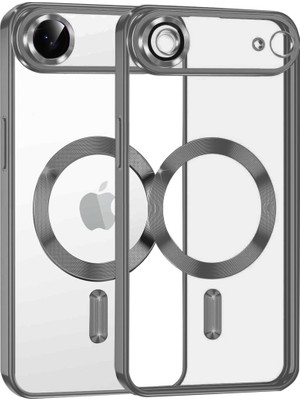 Fırsatkolik iPhone 17 Air Kross Magneticsafe Kapak - Titan Gri