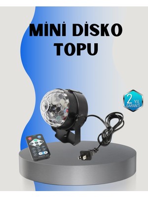 Techora Sale LED Disko Topu Sahne Parti Aydınlatma