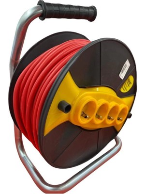 Fırsatkolik Mey Ithalat® 20 Metre Makaralı Uzatma Kablosu 3x2,5