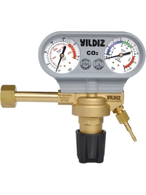 Fırsatkolik Mey Ithalat® Yıldız 5350S Co2 Basınç Düşürücü