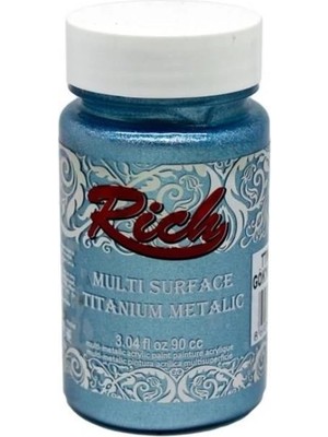 Fırsatkolik Mey Ithalat® Rich Multi Surface Titanium 2564 Gökyüzü Metalik 90 cc
