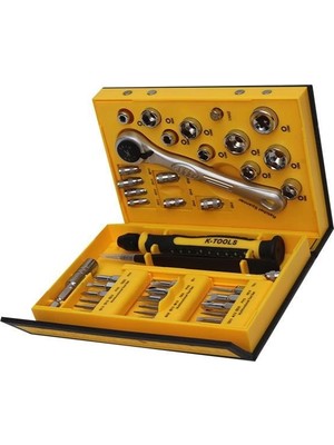 Fırsatkolik Mey Ithalat® Powermaster 19629 Tamirci Tornavida Takımı 48 Parça
