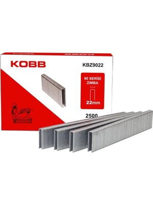 Fırsatkolik Mey Ithalat® Kobb KBZ9022 22 mm 2500 Adet U Zımba Teli