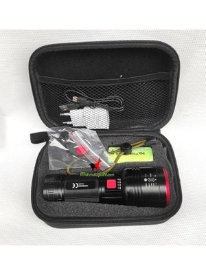 Fırsatkolik Mey Ithalat® Powerdeks PD-9000 Profesyonel Avcı Feneri