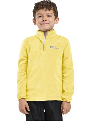Jack Wolfskin Taunus Halfzip Unisex Çocuk Sarı Polar