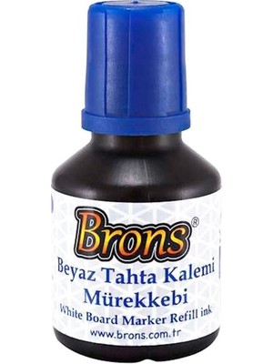 Brons  Tahta Kalemi Mürekkebi 30 Cc. Mavi