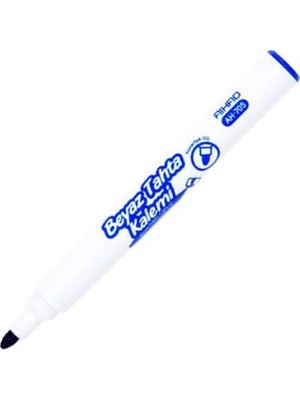 Aihao AH Tahta Kalemi 705 Beyaz Mavi 12'li Paket