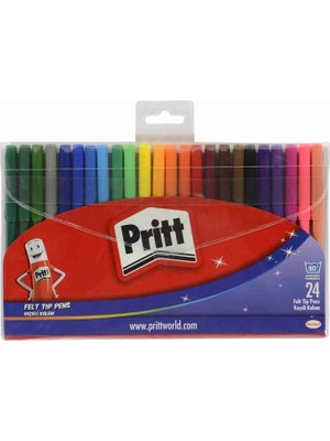 Pritt Keçeli Boya Kalemi 24 Renk