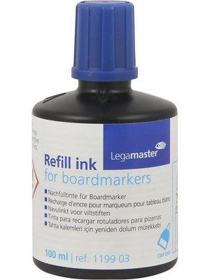 Legamaster 100 Ml Mavi Yazı Tahtası Kalemi Mürekkebi 1 Adet Doldurulabilir ve Ekonomik