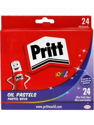 Pritt Pastel Boya Karton Kutu 24 Lü
