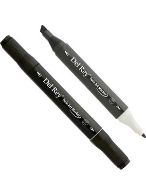 Del Rey Twin Marker Kalem S120 Siyah 17 08 S120 Ad