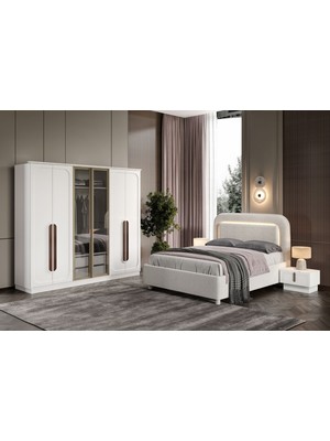Doressa Bond White Yatak Odası Takımı