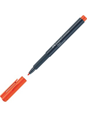 Faber-Castell Neon Marker Kalem 1.5 Mm Turuncu (10 Lu Paket) 160815
