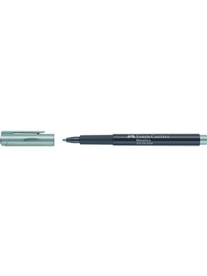 Faber-Castell Metalik Markör Kalem Buz Mavisi (10 Lu Paket) 400540160792