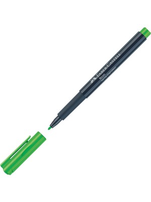 Faber-Castell Neon Marker Kalem 1.5 Mm Yeşil (10 Lu Paket) 160863