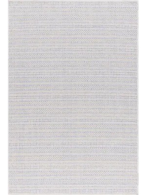 Vivense Vivaldi Mavi Bej Modern Halı A0053C, 154X230