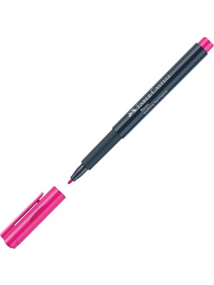 Faber-Castell Neon Marker Kalem 1.5 Mm Pembe (10 Lu Paket) 160828