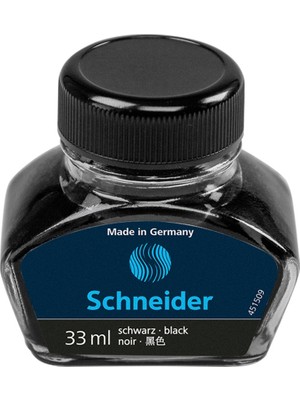 Schneider Dolma Kalem Mürekkebi 33Ml Siyah 6911
