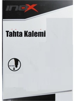 İnox Tahta Kalemi Mor (12 Li Paket)