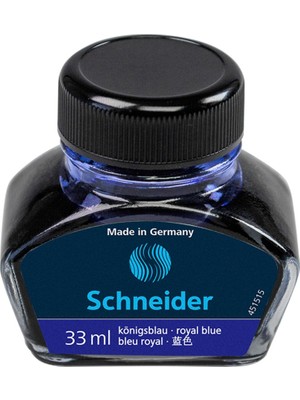 Schneider Dolma Kalem Mürekkebi 33Ml Mavi 6913