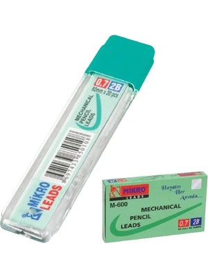 Şahin Kırtasiye Mikro M-600 60MM 0.7mm Kısa Kalem Ucu 24 Tüp'lü Paket Renkli Seçenekler