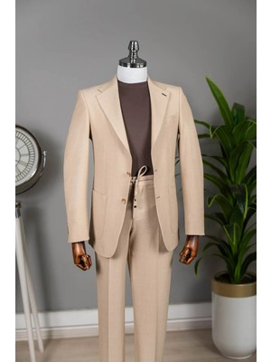 Terzi Ayhan Jager Spor Takım Elbise Camel