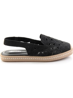 Bambi Siyah  Kadın Espadril K01117009009