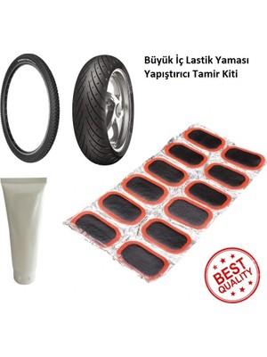 Fırsatkolik Büyük Lastik Yaması - Bisiklet - Motor Lastiği Yaması