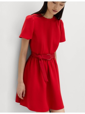 Marks & Spencer Kemer Detaylı Mini Elbise