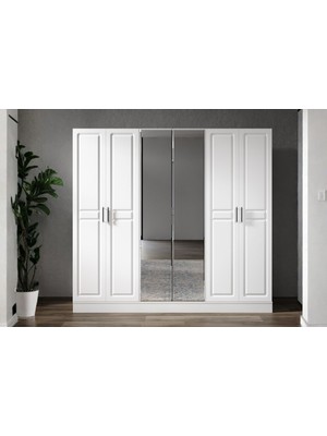 Doressa Lesse 6  Kapılı Aynalı Gardırop