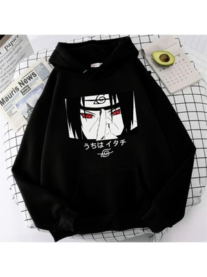 Touz Moda Anime Naruto Itachi Uchiha Oversize Hoodie