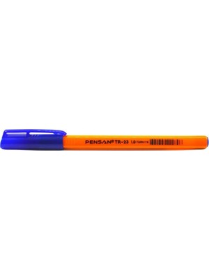 Pensan Üçgen Tükenmez Kalem Mavi  50 Li Tr-23 Ergonomik Form