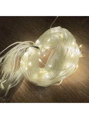Ett 3*3 Perde LED 240 LED Sarı Işık