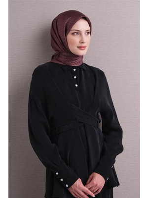 Armine Saf Ipek Twill Eşarp 9625D 06