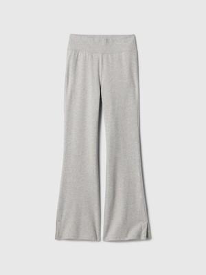 Gap Kız Çocuk Gri Streç Jersey Legging Flare Tayt