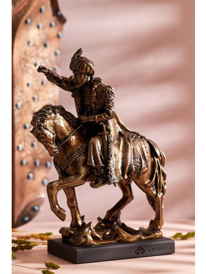 Anadolia Fatih Sultan Mehmet Mermerit Heykel