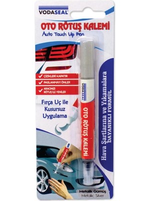 Vodabond Vodaseal Oto Rötuş Kalemi Metalik Gümüş 5 ml