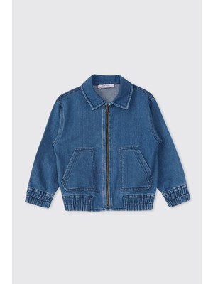 Panço Erkek Bebek Indigo Ceket