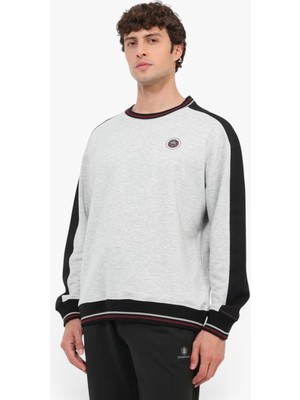 Lumberjack ml Nala 16BLO-05 6pr Erkek Gri Sweatshirt - 102708388