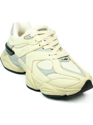 Lescon Ghost 3 Easystep Bej Kadın Spor Ayakkabı