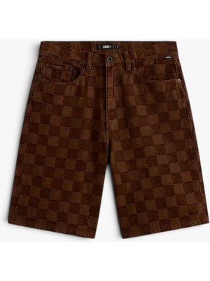 Vans Check-5 Baggy Denim Short Erkek Kahverengi Şort - VN000C9V