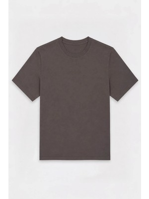 Antioch Koyu Vizon Regular Fit Basic Erkek T-Shirt