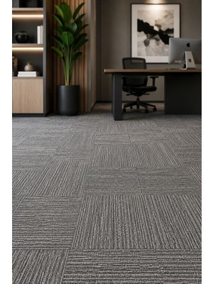 Dekoset Home Karo Halı City 610- 1m² ( 1 Plaka 50X50CM Dir. 4 Plakadan Oluşmaktadır )
